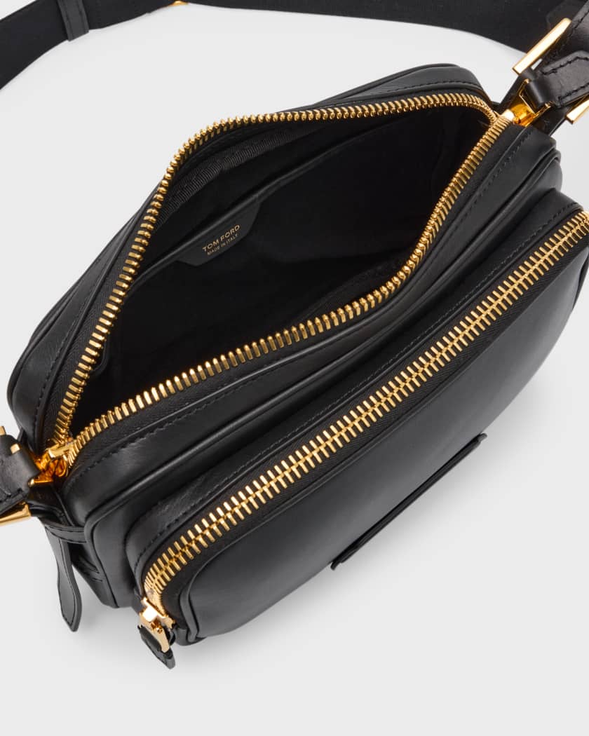 Mini Messenger Bag in Black - Tom Ford