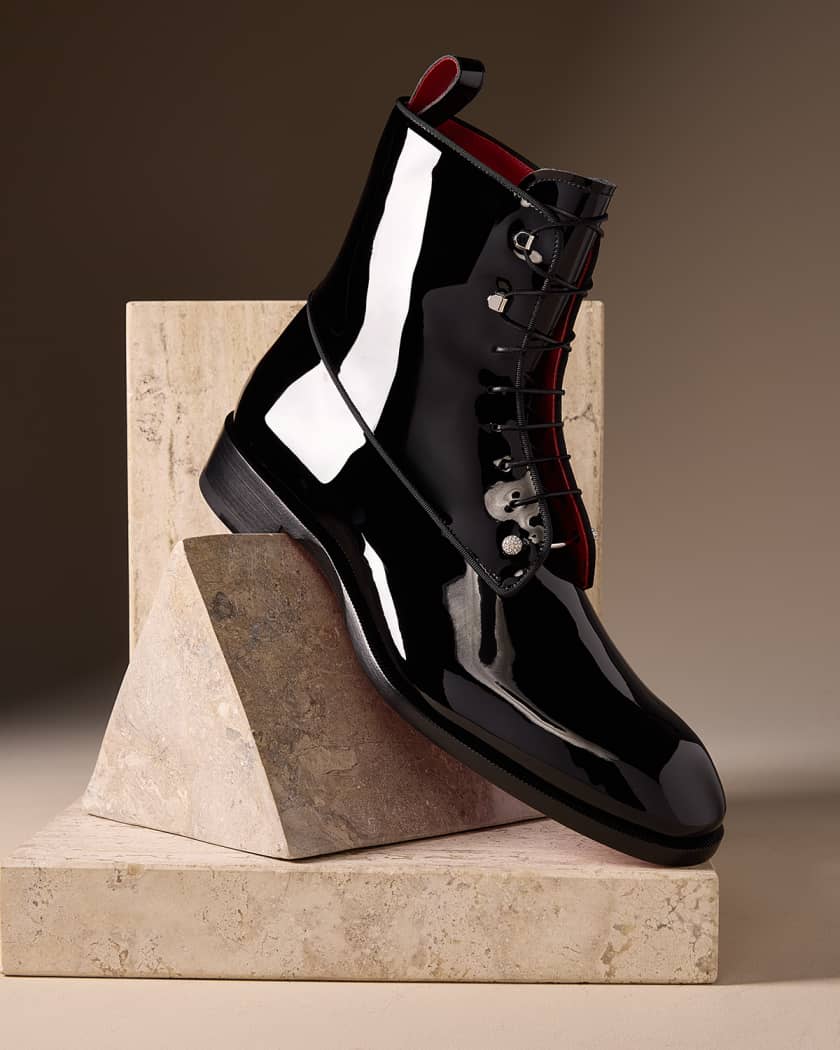Louboutin rhinestone shop boots