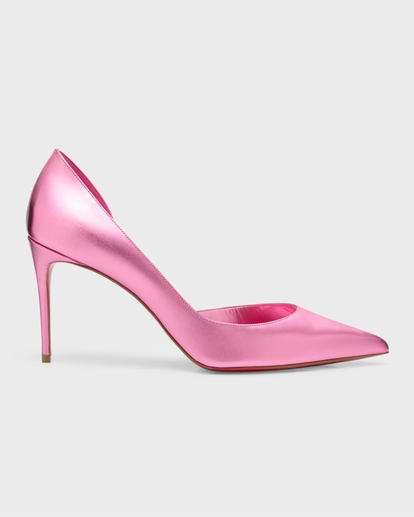 Christian louboutin metallic shoes sales