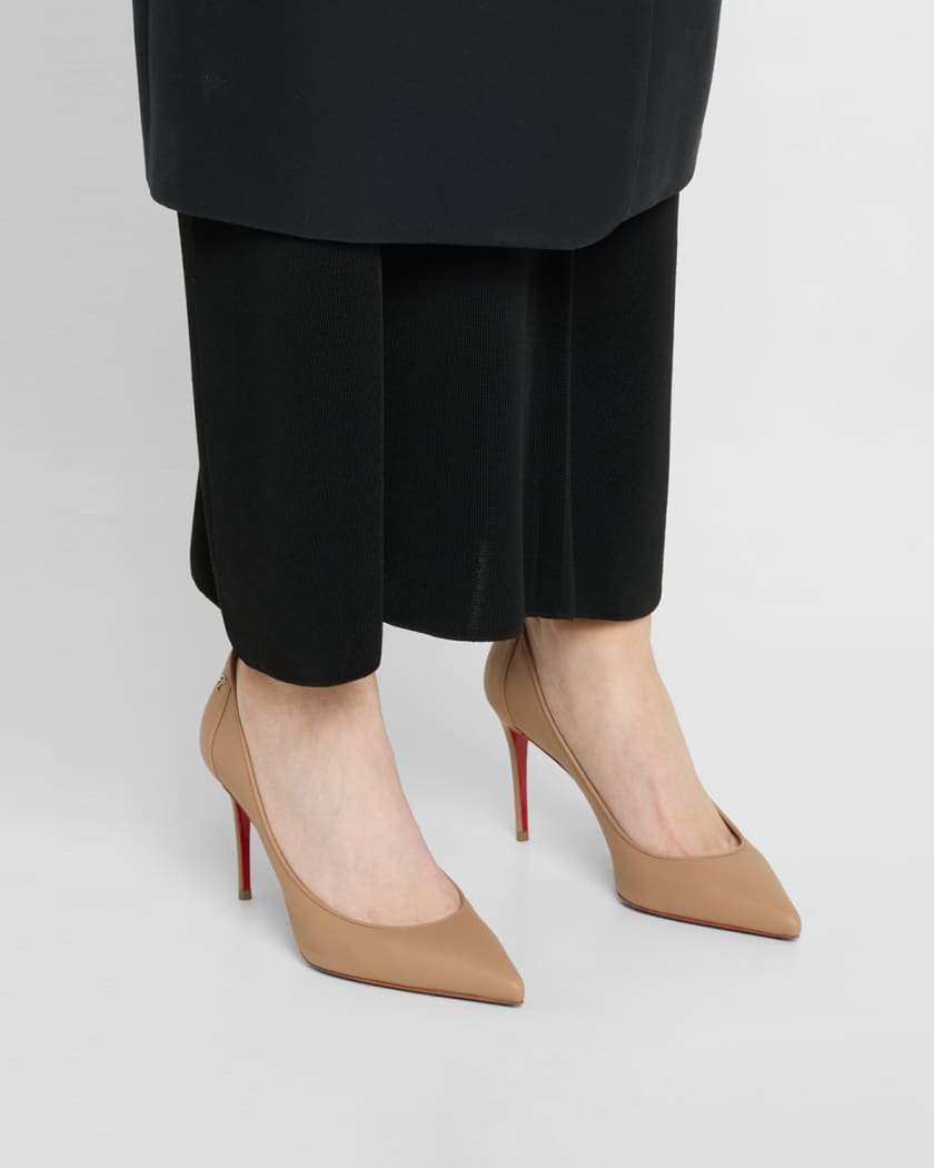 Sporty Kate Napa Red Sole Pumps