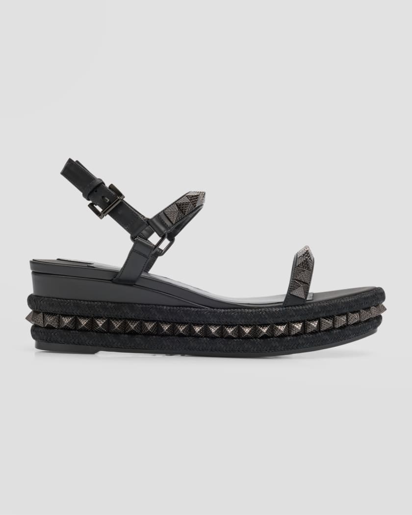 Louboutin best sale spike sandals