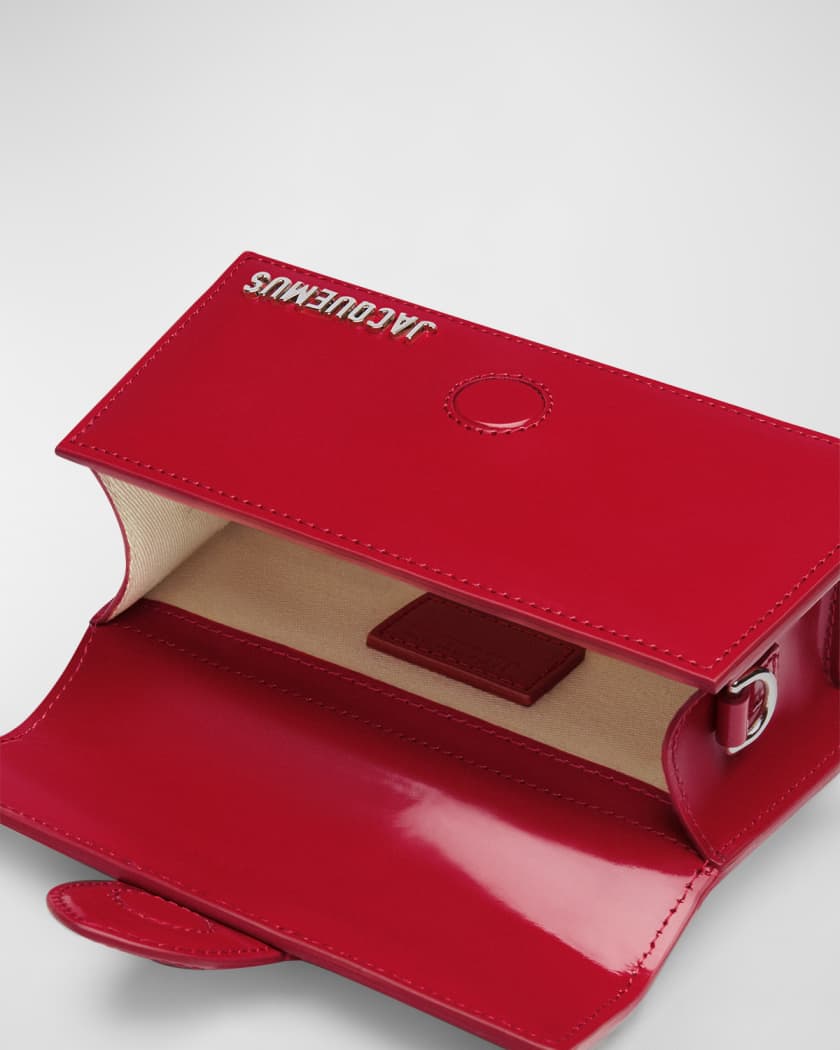 Le Bambino Patent Top-Handle Bag