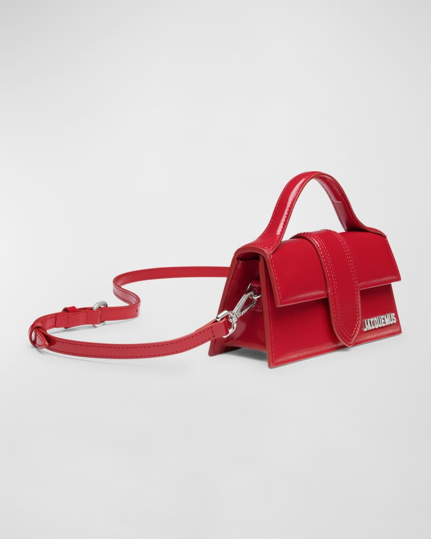Le Bambino Patent Top-Handle Bag