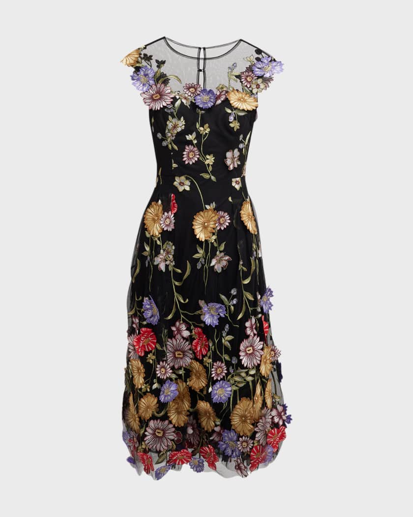 Neiman marcus sale floral dresses