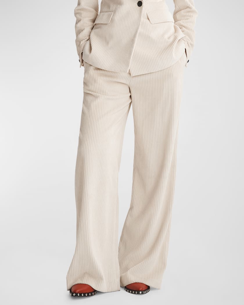 Rag Bone Bennett Wide Leg Corduroy Pants Neiman Marcus