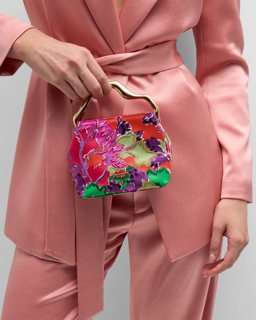 Lotus Floral in Pink by New Vintage Handbags