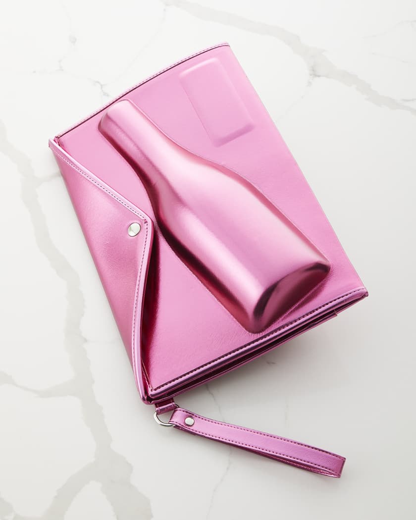 8 Oak Lane Pink Champagne Clutch Neiman Marcus