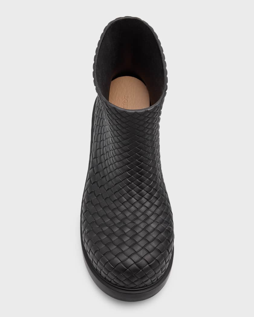 Bottega veneta on sale leather ankle boots