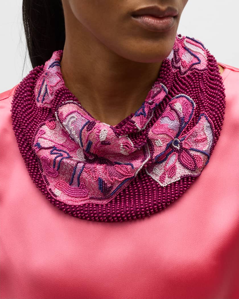 Mignonne gavigan scarf necklace sale top