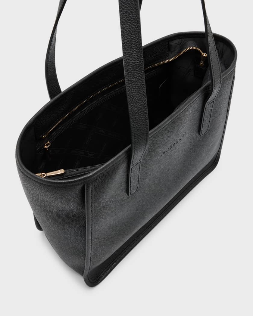 Longchamp Le Foulonne Leather Tote Bag