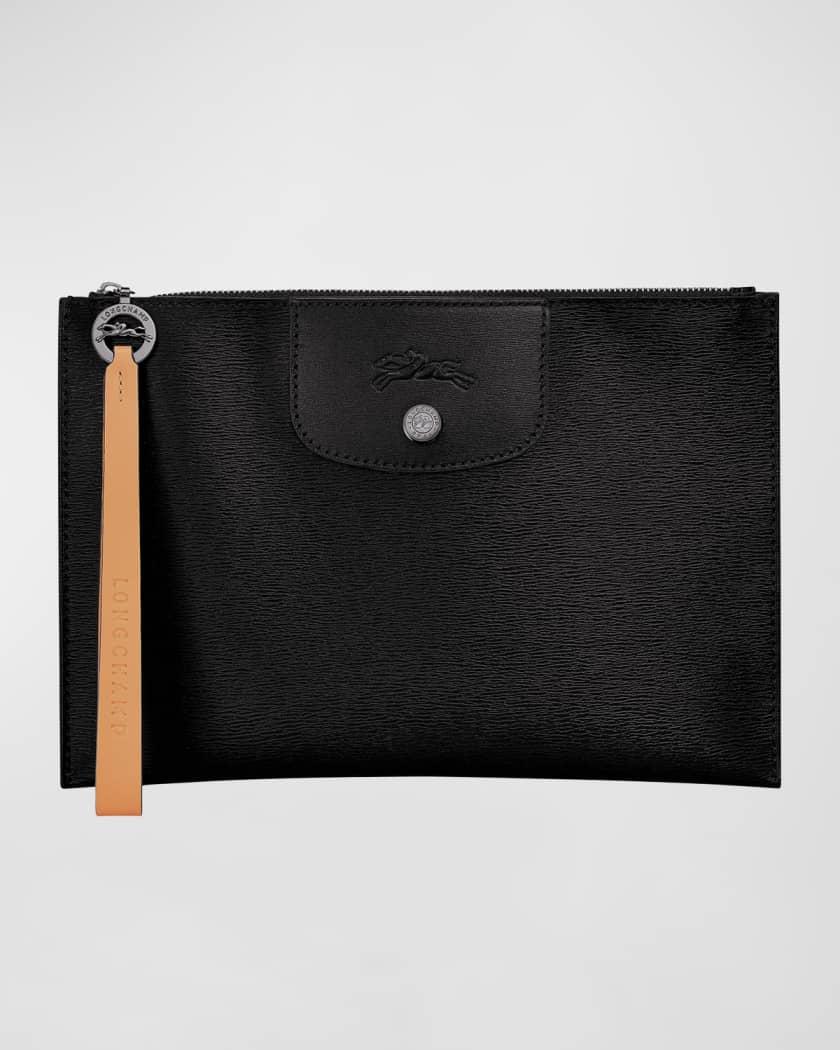 Longchamp Small clutch/bag in blue leather ref.77211 - Joli Closet