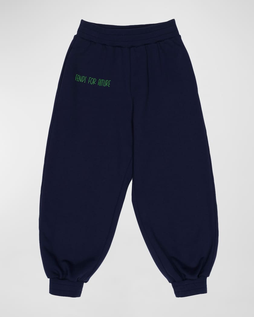 Kid s Text Printed Sweatpants Neiman Marcus
