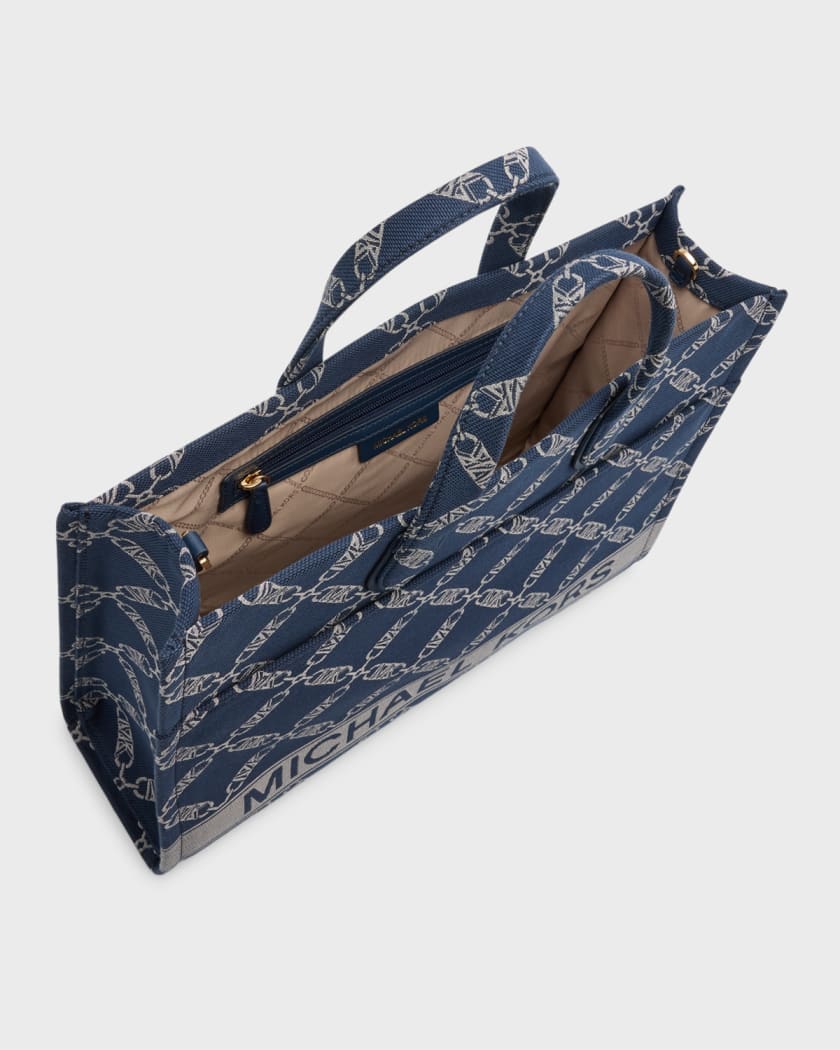 Michael Kors Blue Tote Bags