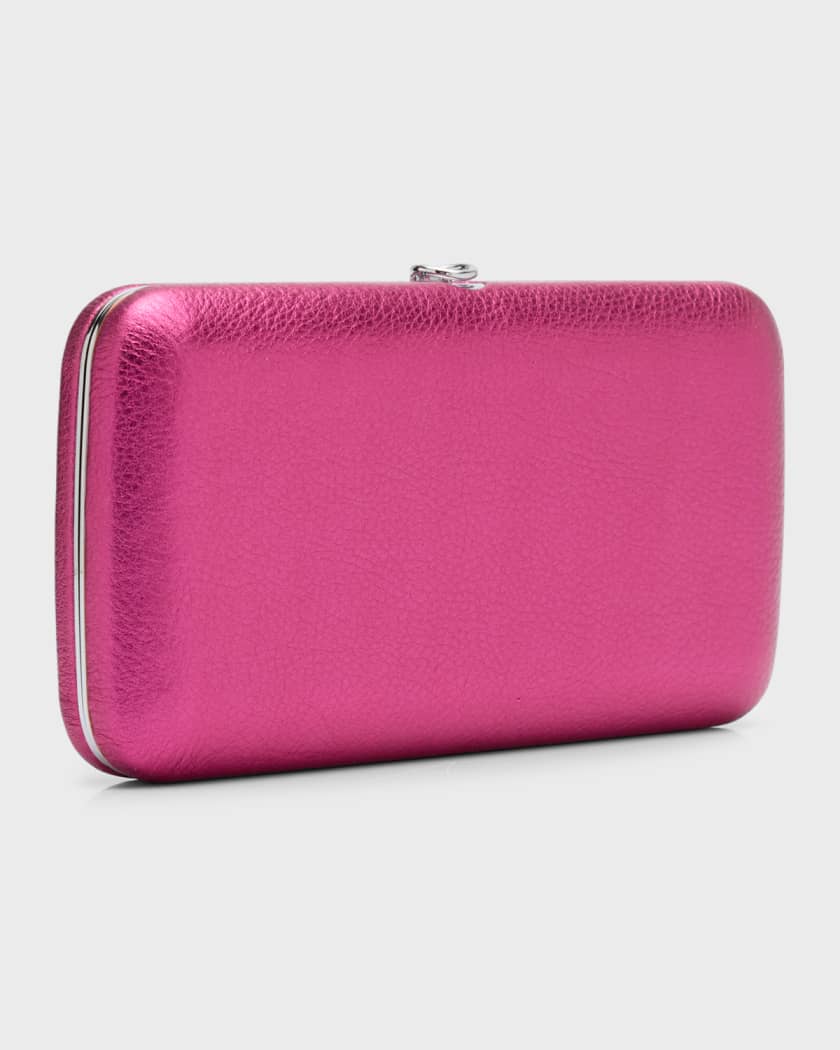 Jeffrey Levinson Finley Metallic Cocktail Party Clutch Bag