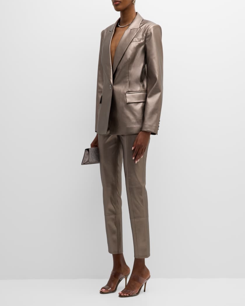 Milly satin hotsell blazer dress