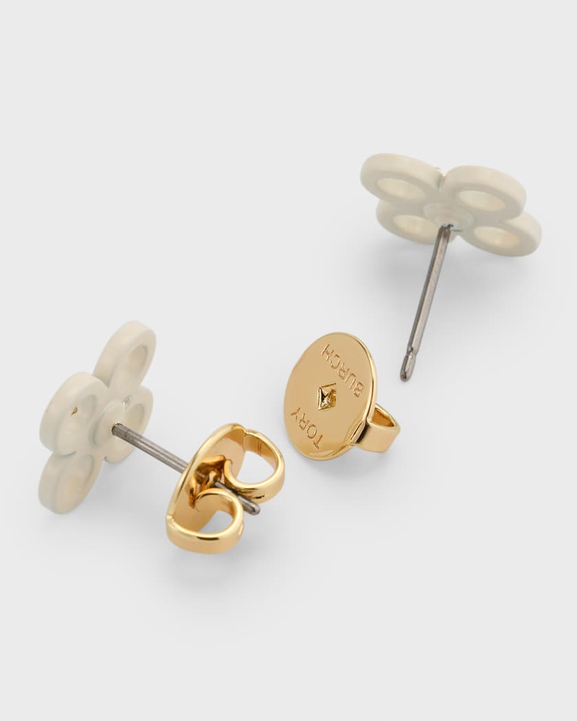 Tory burch hotsell clover earrings