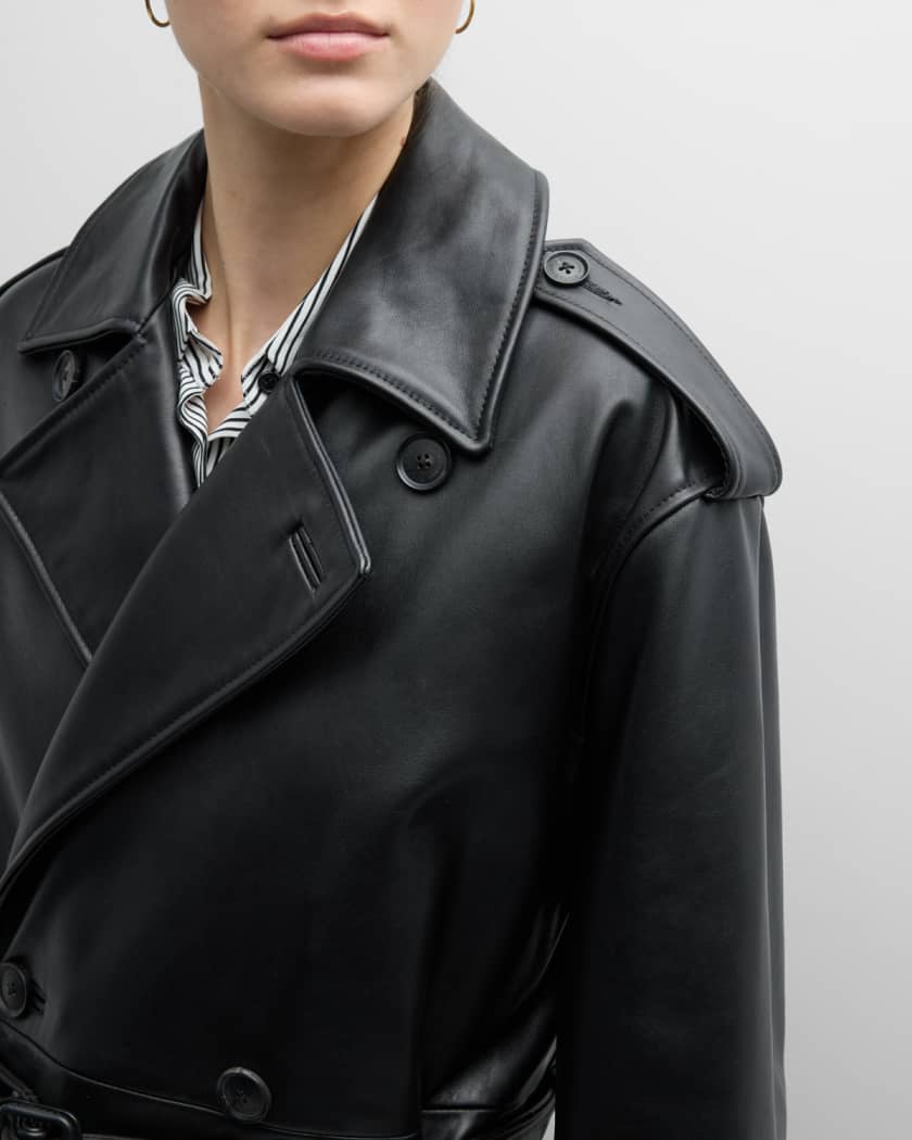 Nili lotan 2025 leather trench