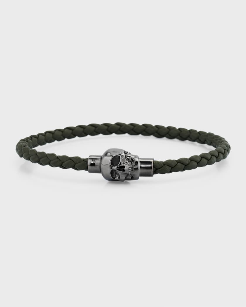 Alexander mcqueen skull bracelet mens discount