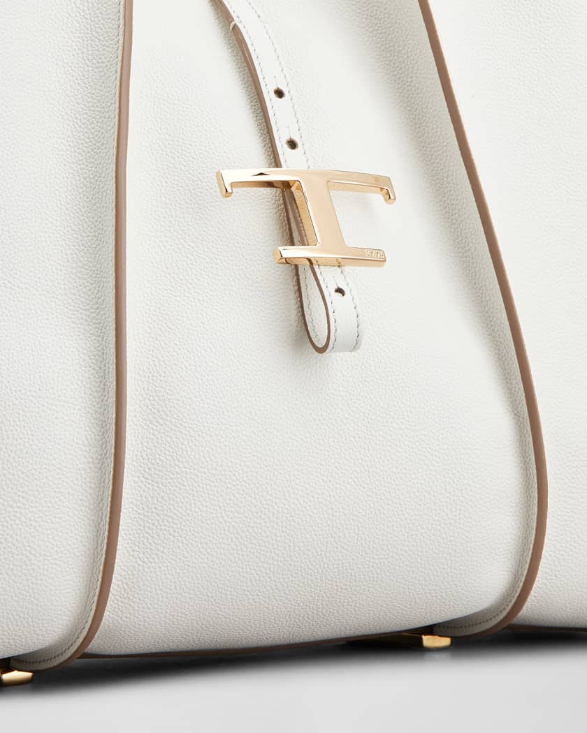 Medium Leather T Timeless Tote Shopping Bag | Neiman Marcus