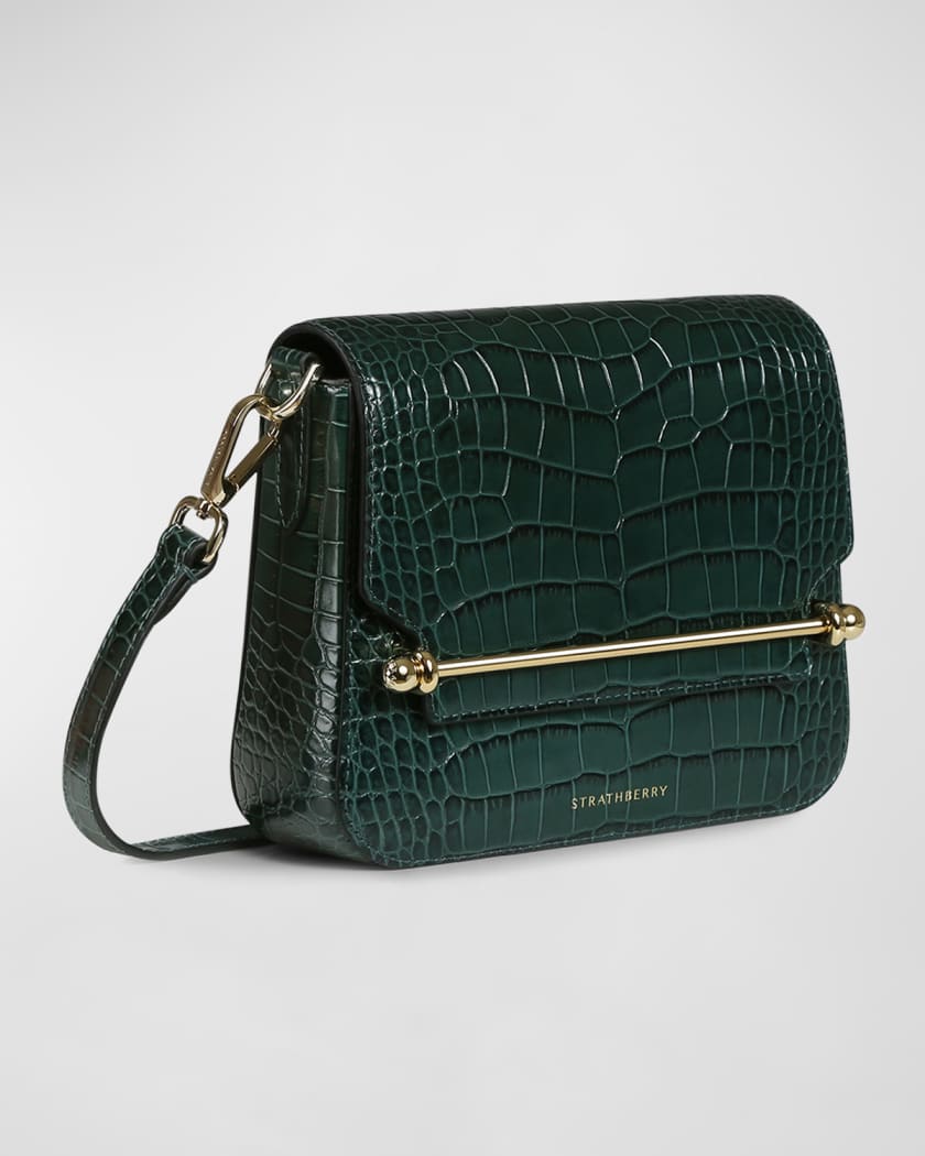 Strathberry - Ace Mini - Crossbody Leather Mini Handbag - Green