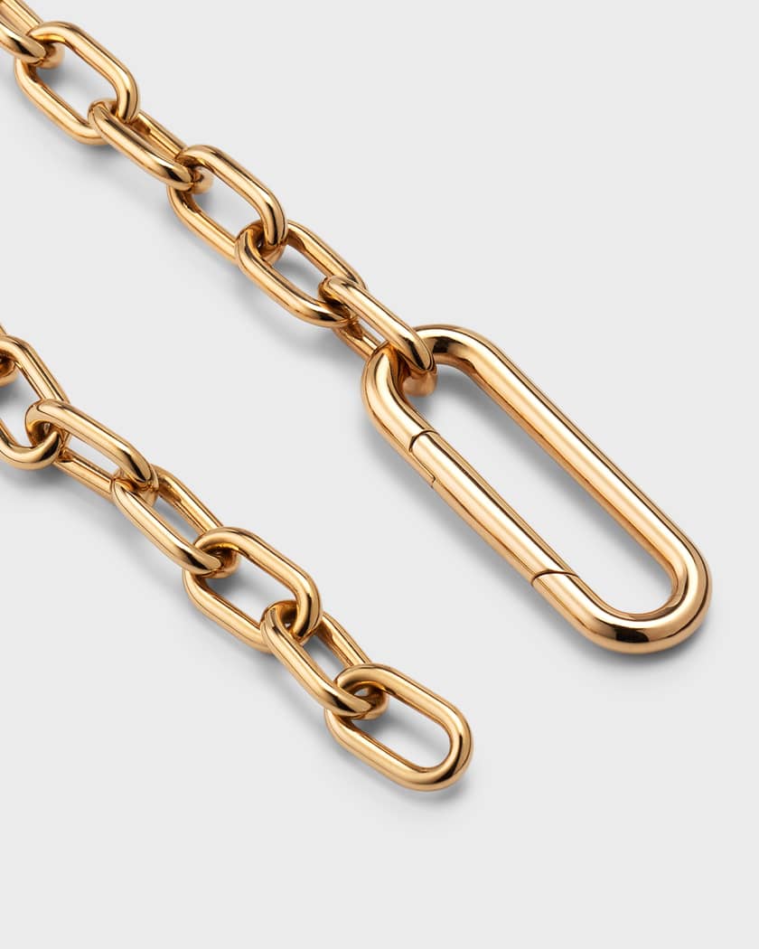 Pomellato Iconica 18K Rose Gold Chain Bracelet, Size L, Bracelets Chain & Link Bracelets
