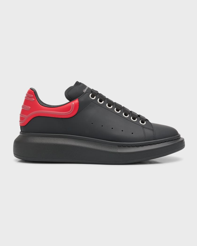 Alexander McQueen, Black classic heart sneakers