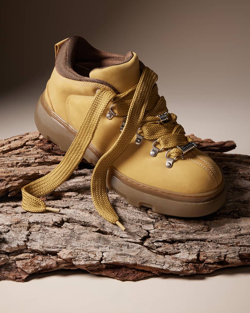 Burberry boots gold cheap