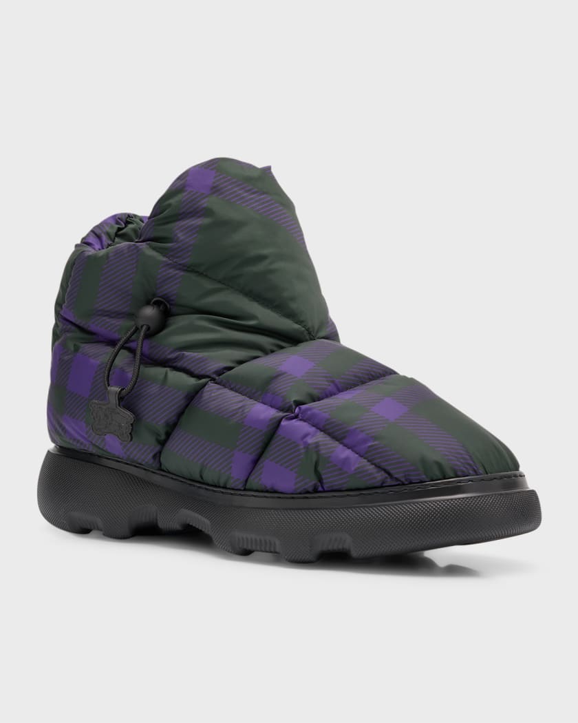 Burberry top boots purple