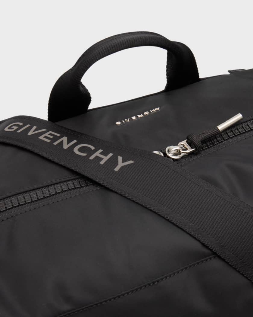 Givenchy Men s Pandora Medium Nylon Crossbody Bag Neiman Marcus