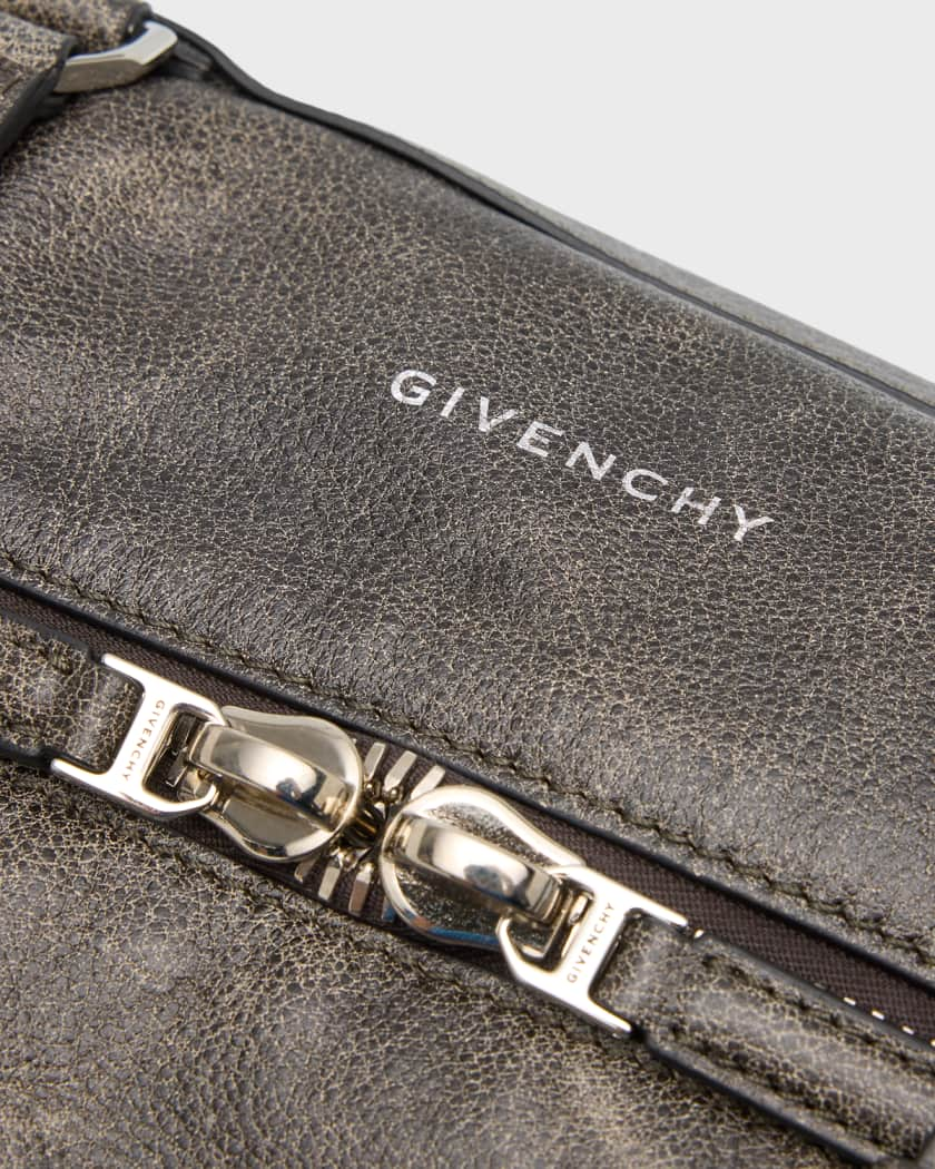 Shop Givenchy Small Pandora Leather Crossbody Bag