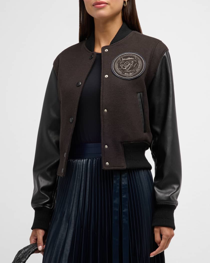 3.1 Phillip Lim 3.1 x BG Exclusive Embroidered Varsity Jacket