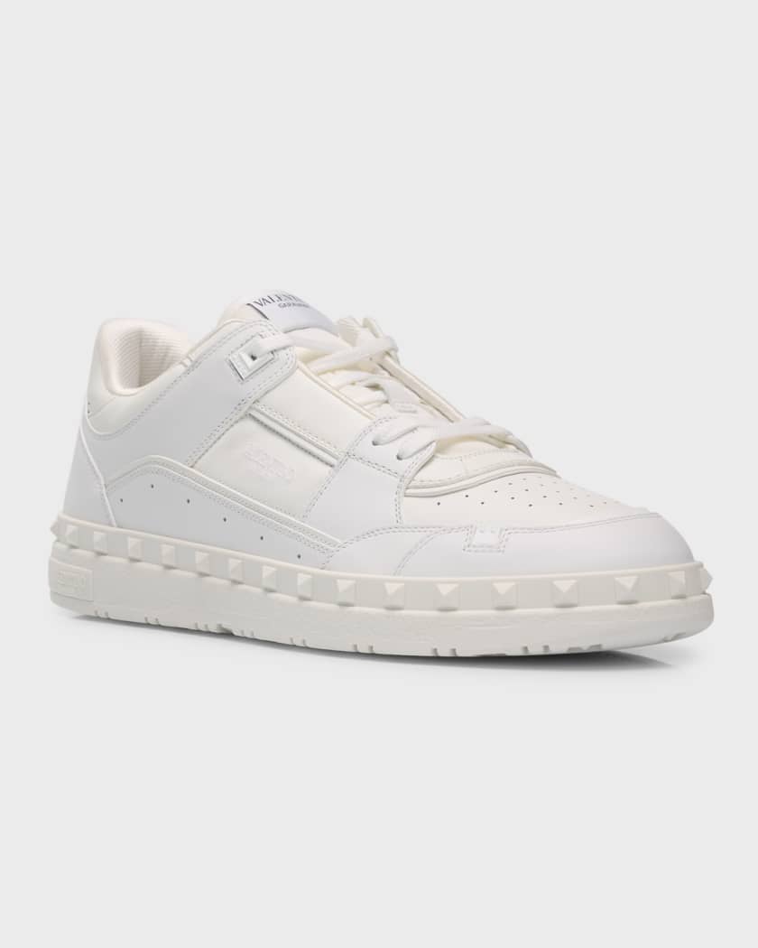 Freedots XL leather platform sneakers