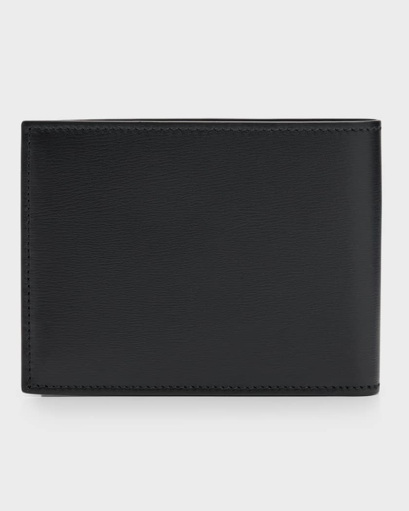 1927 Black Leather Breast Pocket Wallet