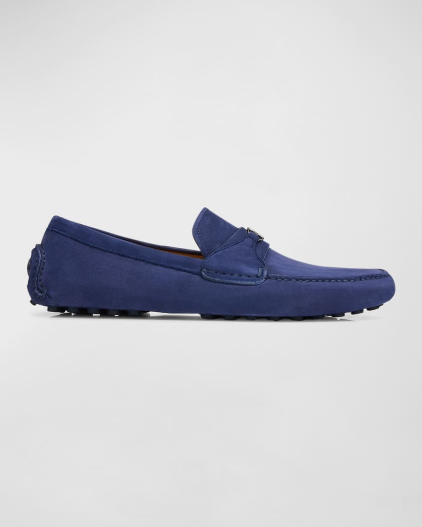 Blue Suede Driving Shoes