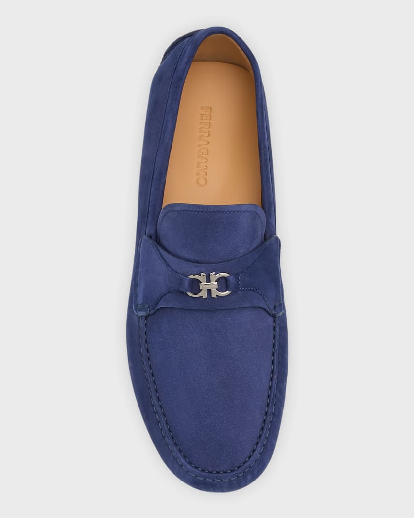 Salvatore ferragamo store suede shoes