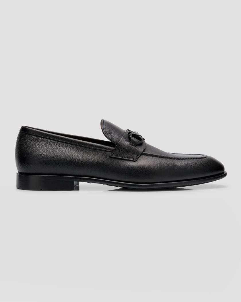 Ferragamo Ree Gancini Bit Loafers, Dress Shoes