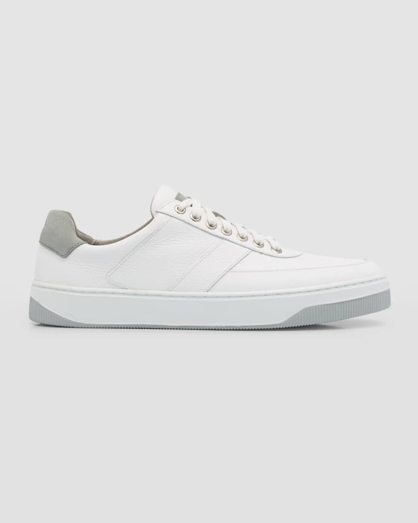Men s Vantage Pebble Grain Leather Low Top Sneakers