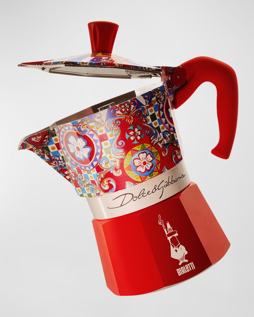 Bialetti Moka Dolce & Gabbana Stovetop 50-Cup Espresso Maker