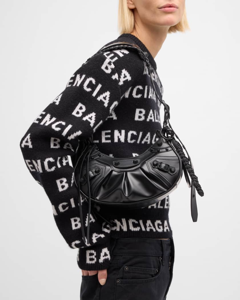 Balenciaga Le Cagole Xs Graffiti Shoulder Bag