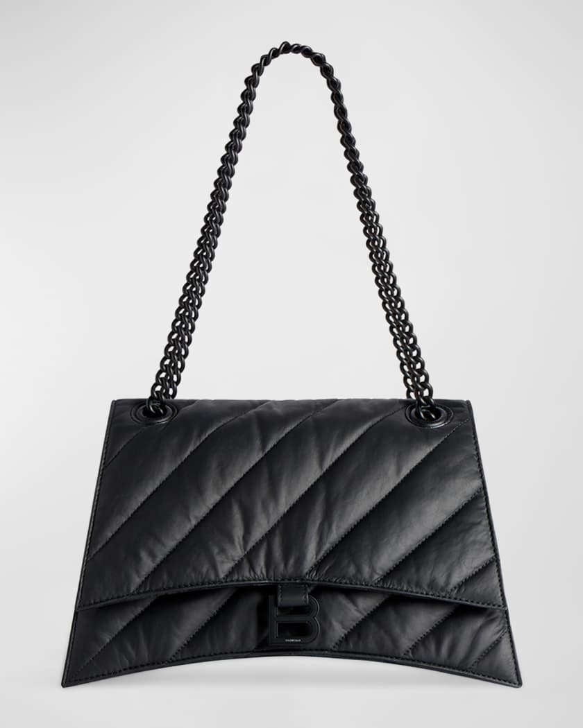 Balenciaga Crush Medium Chain Bag Quilted