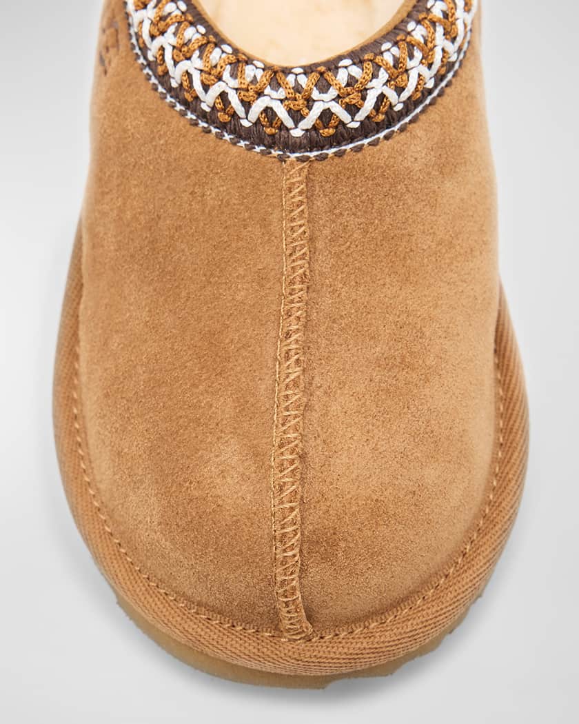 Kid's Tasman II Suede Mules, Baby/Toddler