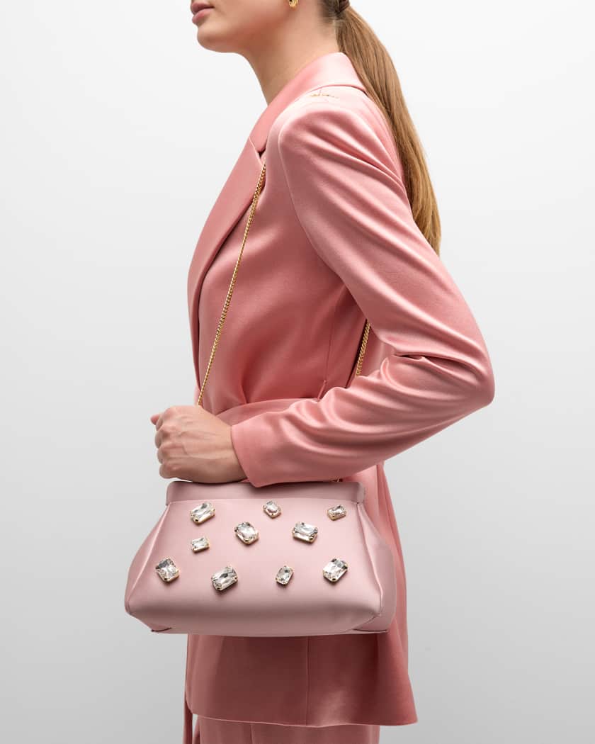 Satin clutch bag best sale