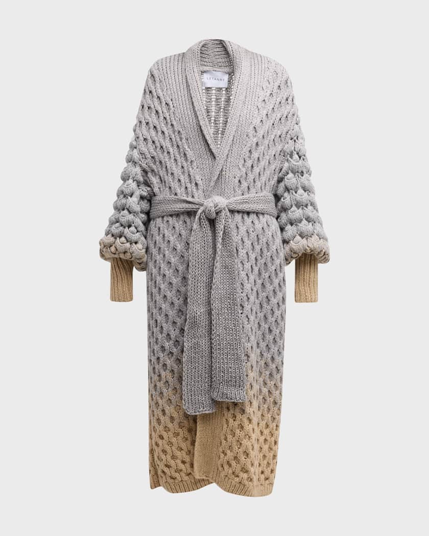 Chunky knit cashmere sweater discount