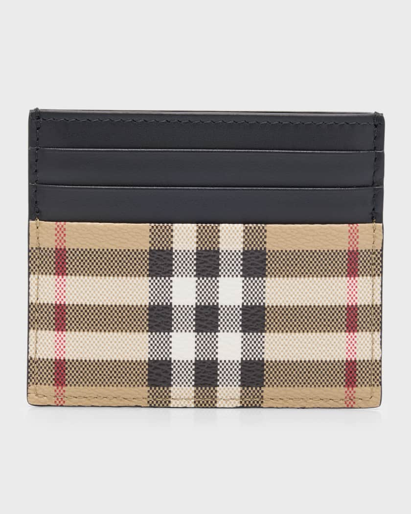 burberry leather card case