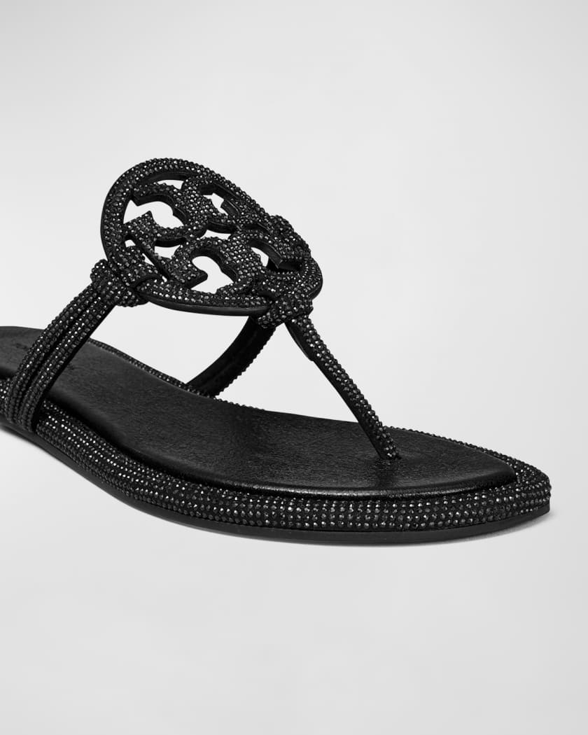 Miller Pave Logo Thong Sandals