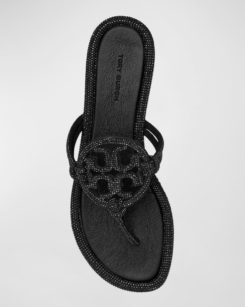 Miller Pave Logo Thong Sandals