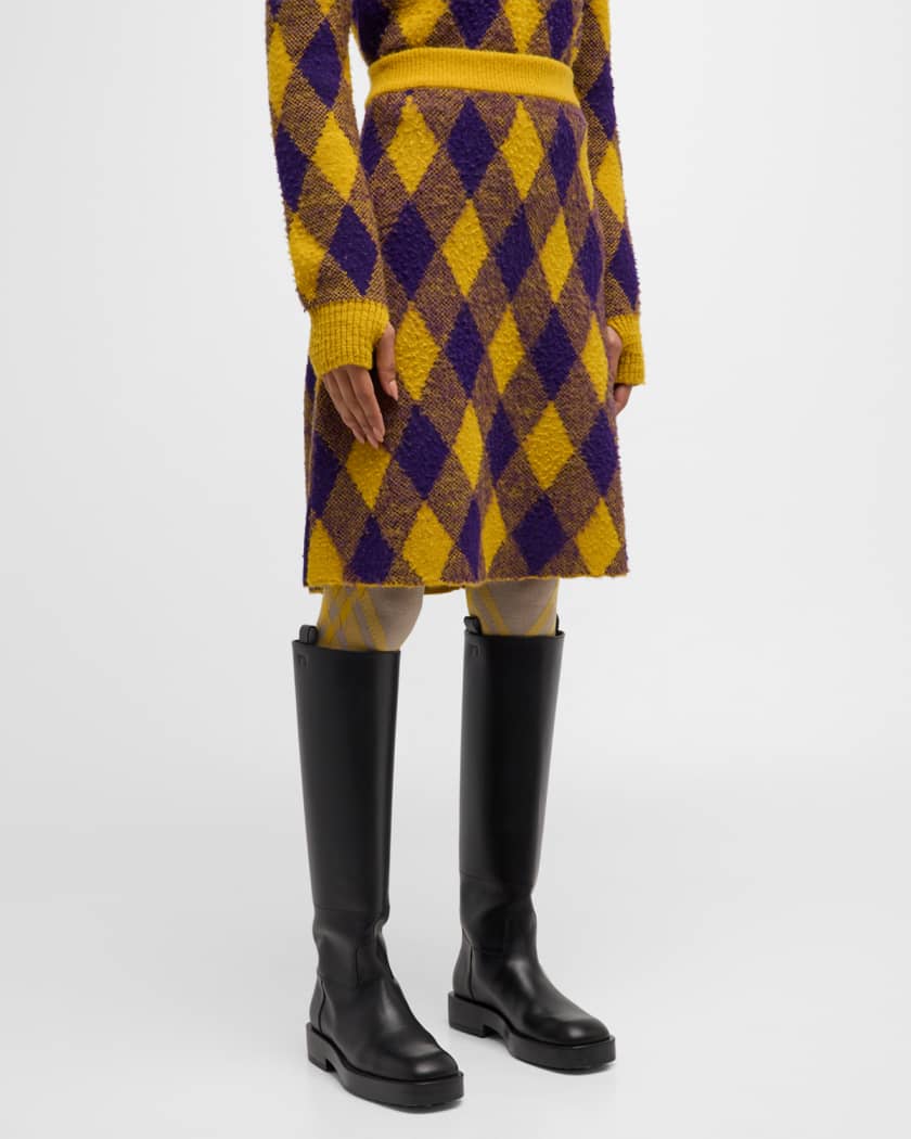 Burberry a line skirt sale