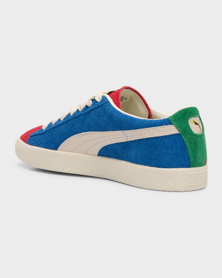 Puma Men's Vintage Origins Suede Low-Top Sneakers | Neiman Marcus