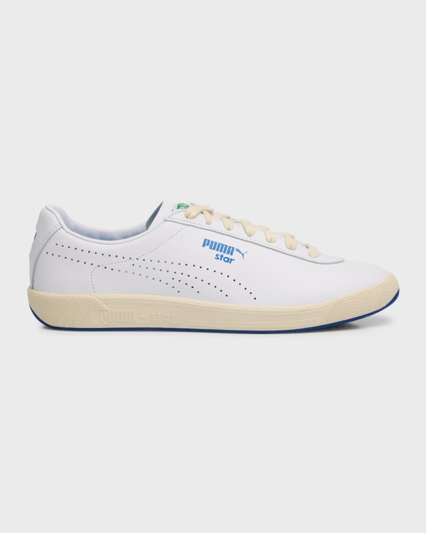 x Noah Star Men s Leather Low Top Sneakers