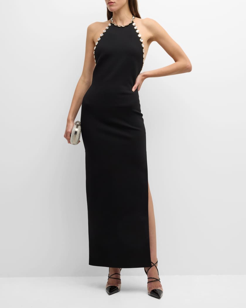 Galvan galaxy dress top